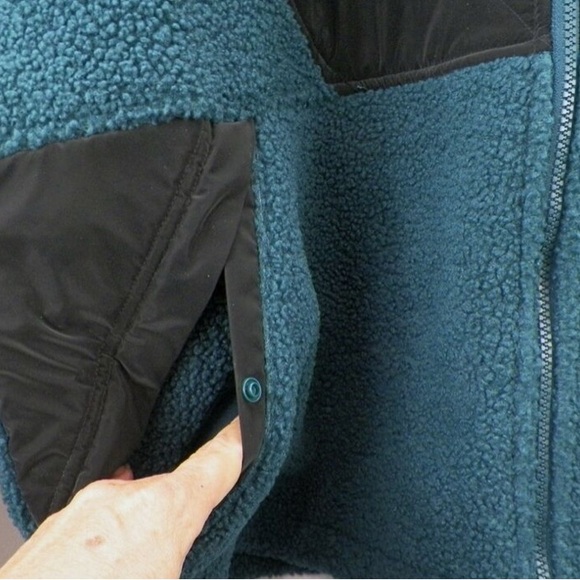 Columbia Women's Uphill Edge Fleece Full-Zip Pullover Night Wave size M - Picture 4 of 4